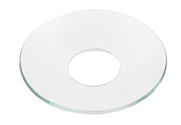 Glas-Kerzenmanschette für Kerzen bis Ø 21 mm (Sondergröße)