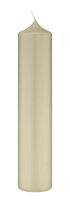 Altarkerzen 10 % Bienenwachs-Anteil Antikgrün (Verde Vecchio) 200 x Ø 70 mm, 4 Stück (einzeln cellophaniert)
