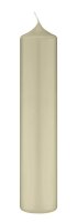Altarkerzen 10 % Bienenwachs-Anteil Antikgrün (Verde Vecchio) 200 x Ø 70 mm, 4 Stück (einzeln cellophaniert)
